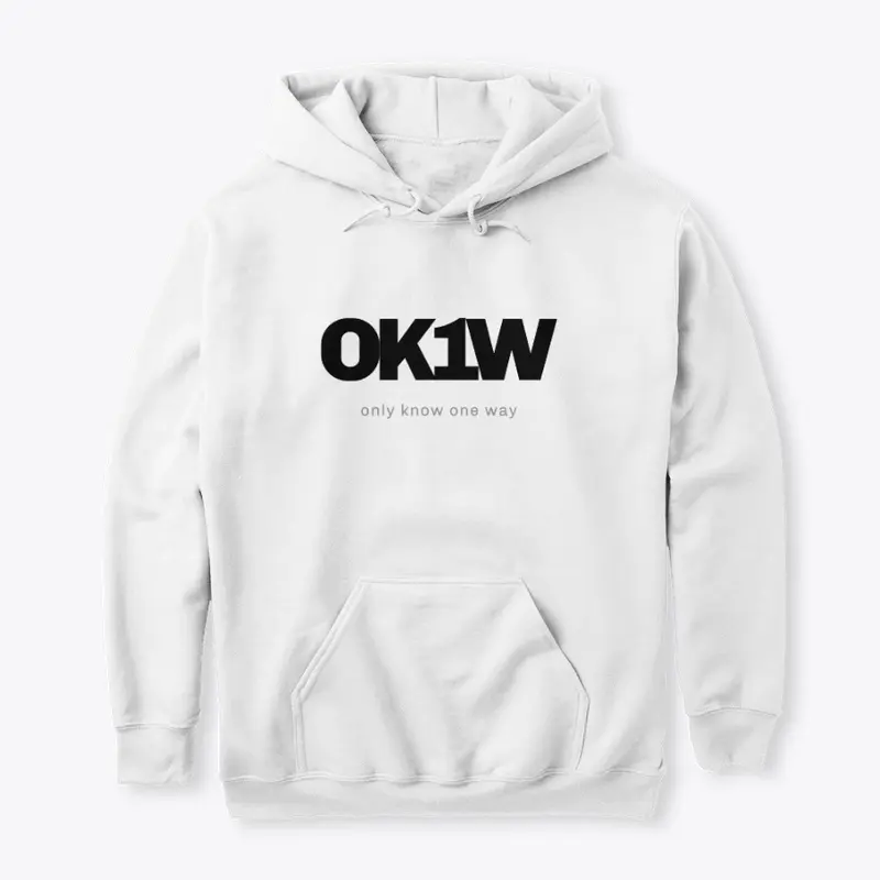 OK1W Logo - Black Color Logo