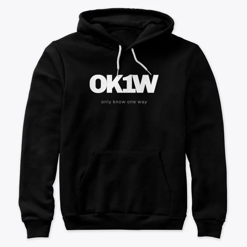 OK1W Logo - White Color Logo