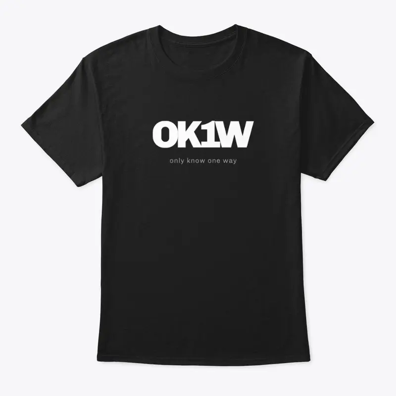 OK1W Logo - White Color Logo