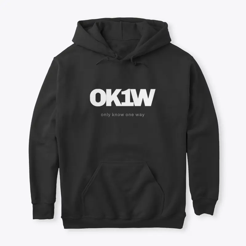 OK1W Logo - White Color Logo